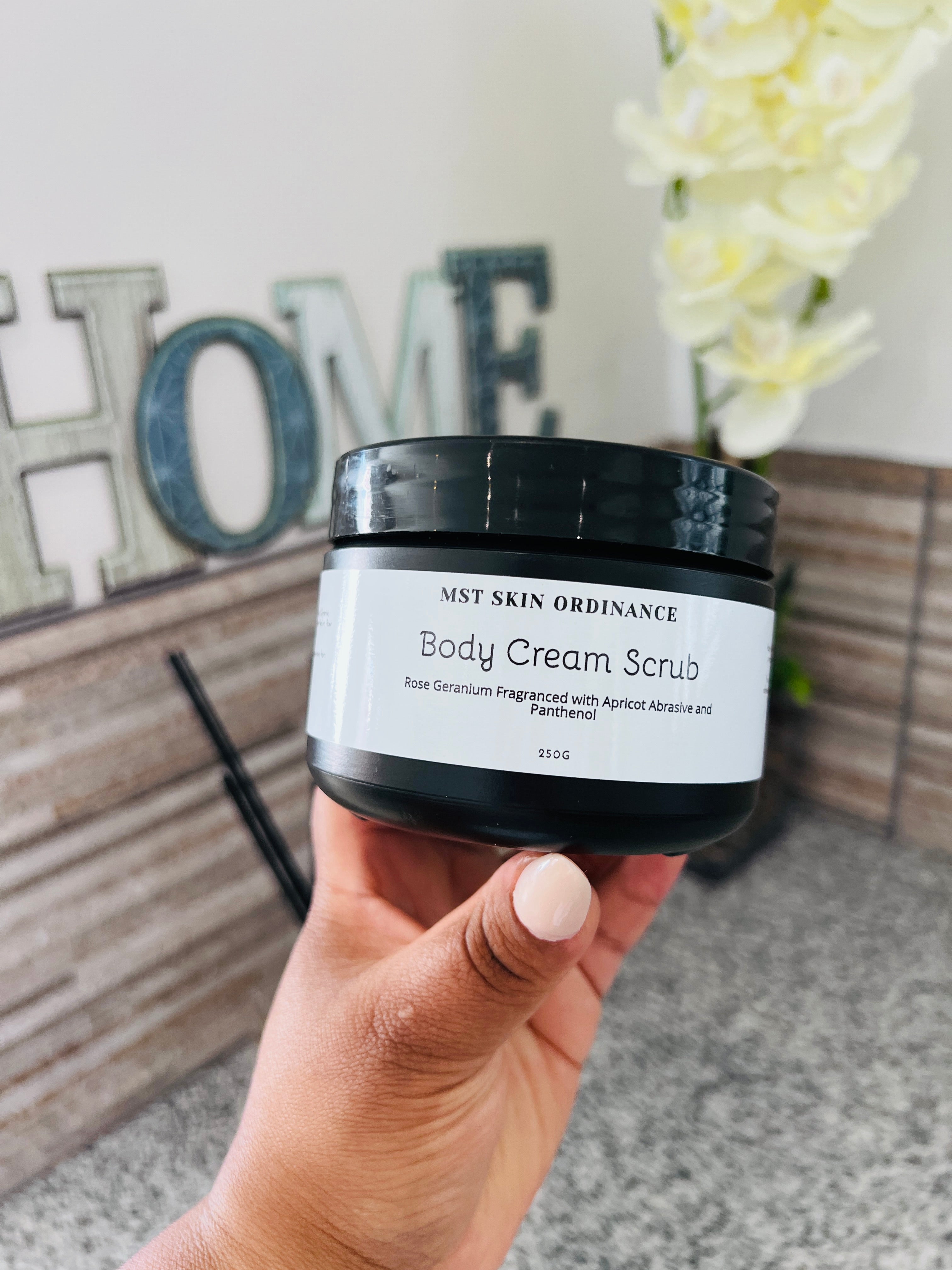 Body Cream Scrub